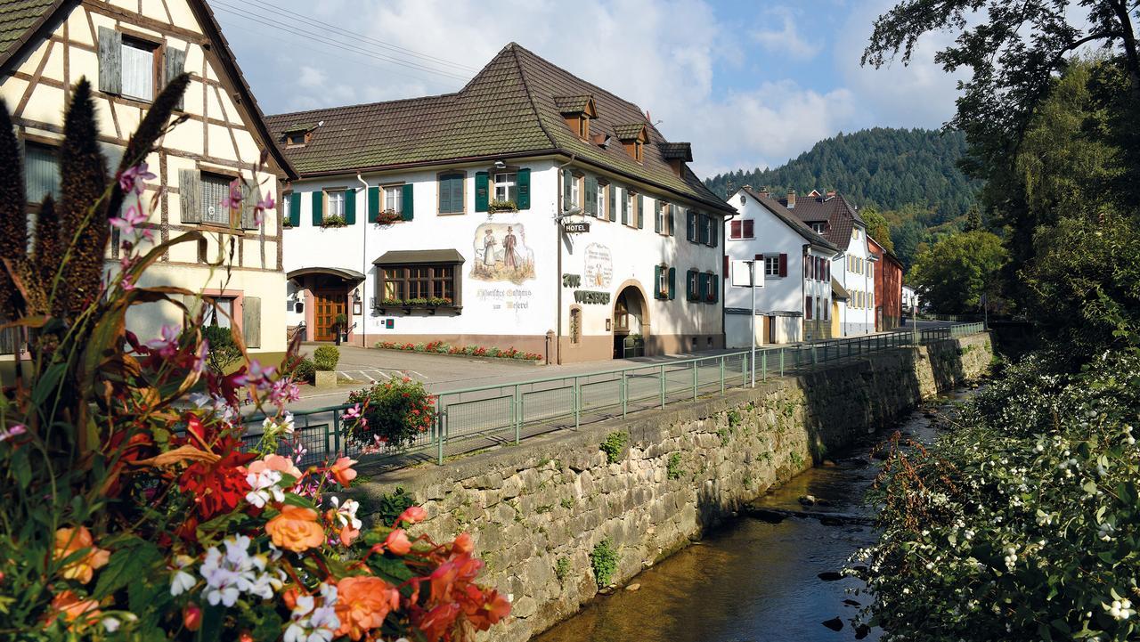 Hotel Garni Zur Weserei Kandern Esterno foto