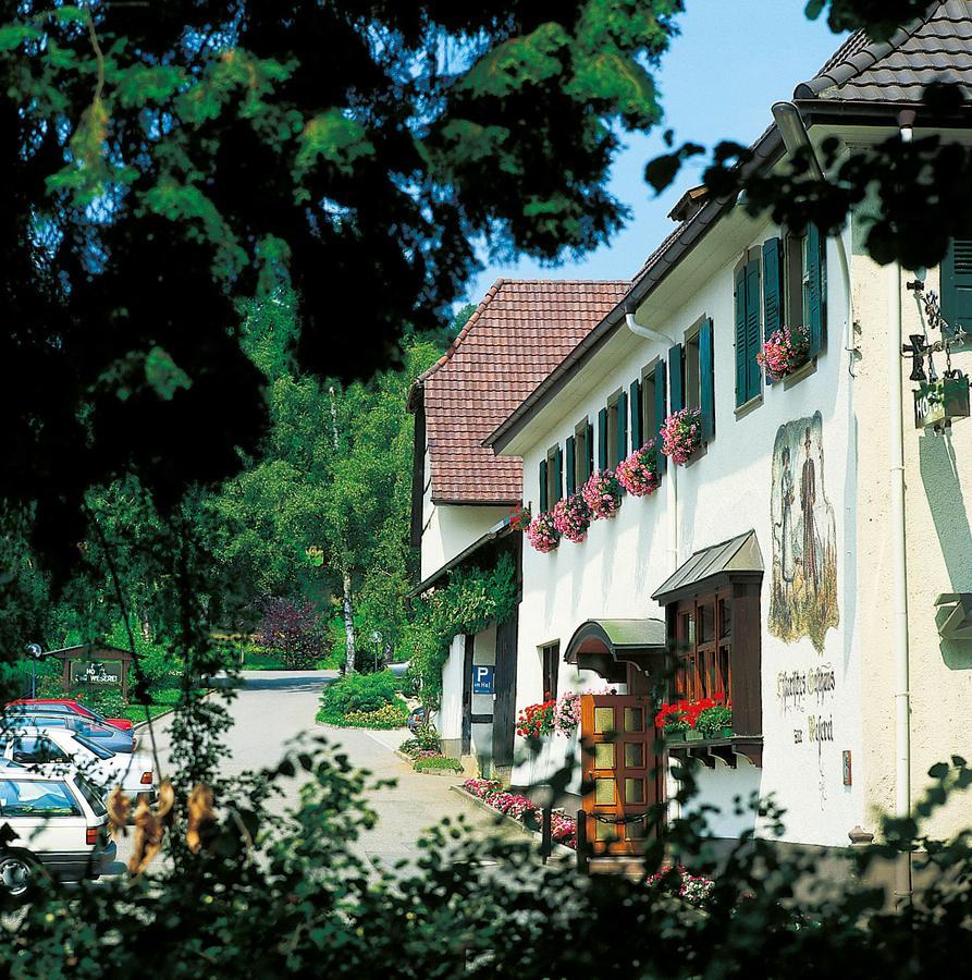 Hotel Garni Zur Weserei Kandern Esterno foto